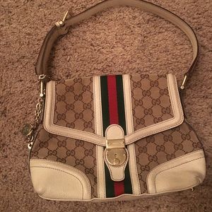 Gucci Signature Logo Small Hobo